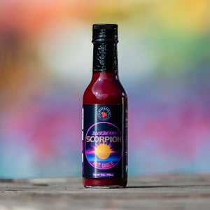 Blueberry Scorpion Hot Sauce